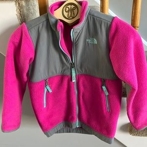 Girls north face fleece